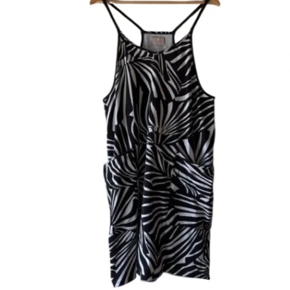 Free People Black and White Zebra Print Romper - Picture 8 of 9